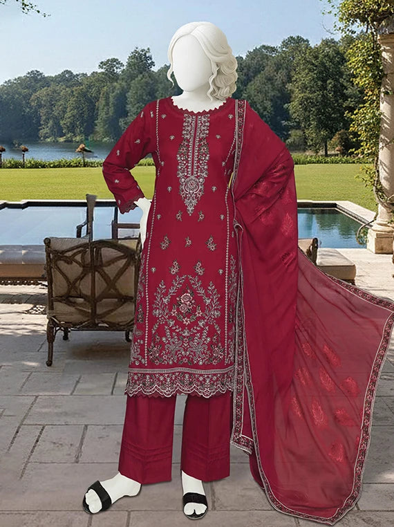 Naey Rang Embroidered Lawn Collection By ABC 2026 Vol-26DB40 (D-06)