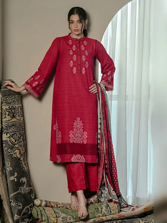 Naqsh by Gul Ahmed Jacquard Winter Collection'26 (MJ-62009)