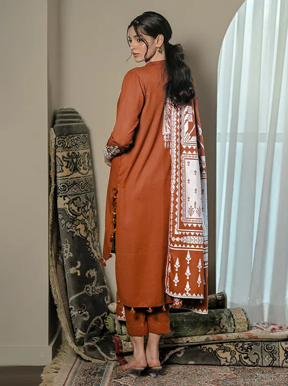 Naqsh by Gul Ahmed Jacquard Winter Collection'26 (MJ-62018)