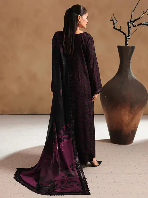 Naqsh by Ramsha Unstitched Embroidered Rawsilk Collection'26 V-02 (RS-202)