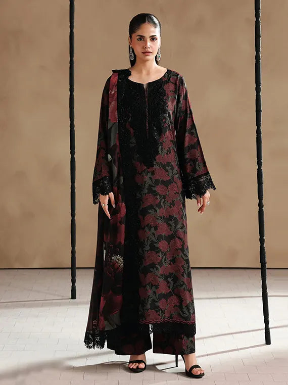 Naqsh by Ramsha Unstitched Embroidered Rawsilk Collection'26 V-02 (RS-208)