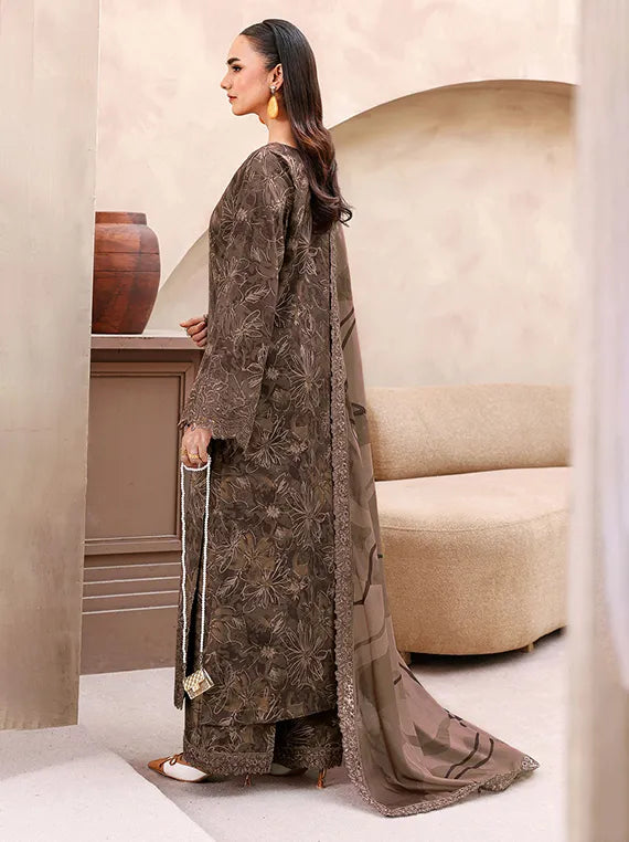 Naqsh by Ramsha Raw Silk Collection 2026 Vol.RS1 (RS-08)
