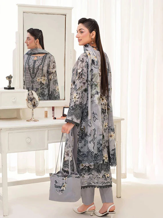 Naveli by Zara Ansari Printed Lawn Collection 2026 (D-01)