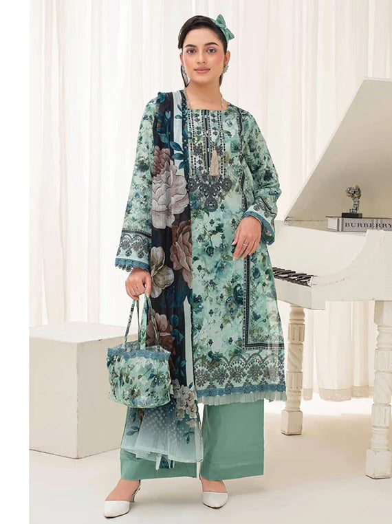 Naveli by Zara Ansari Printed Lawn Collection 2026 (D-02)