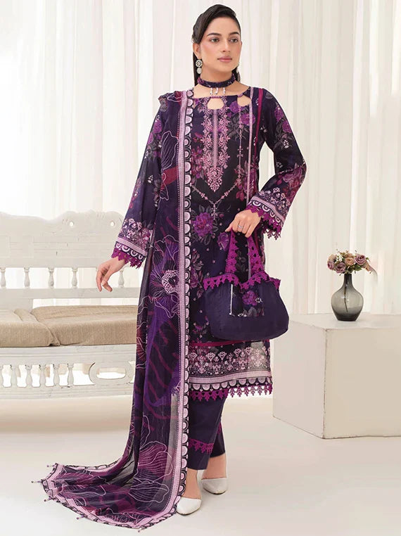 Naveli by Zara Ansari Printed Lawn Collection 2026 (D-05)