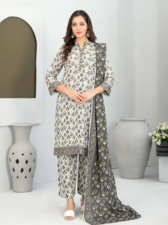 Nazma Printed Khaddar Rotary Collection 2025 by Tawakkal Fabrics (D-5084)
