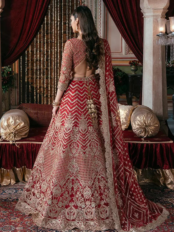 Noor-E-Naaz Embroidered Net Collection 2025 by Imrozia Serene (IB-54 Zeenat)