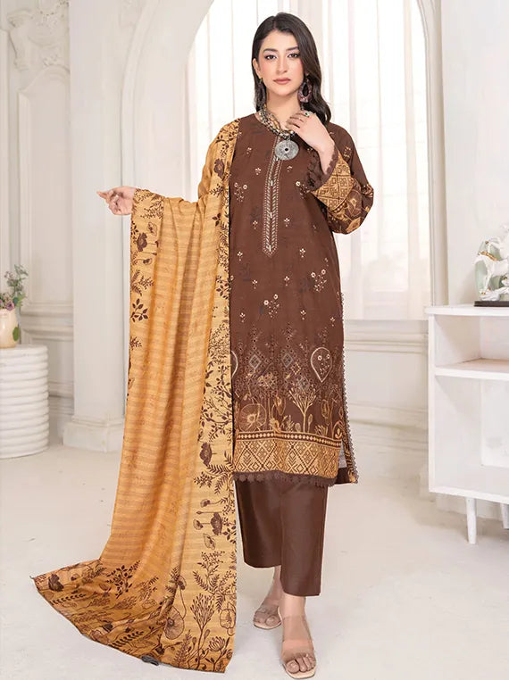 Noor E Jahan Dhanak Collection 2024 By Rang Riaz (D-05)