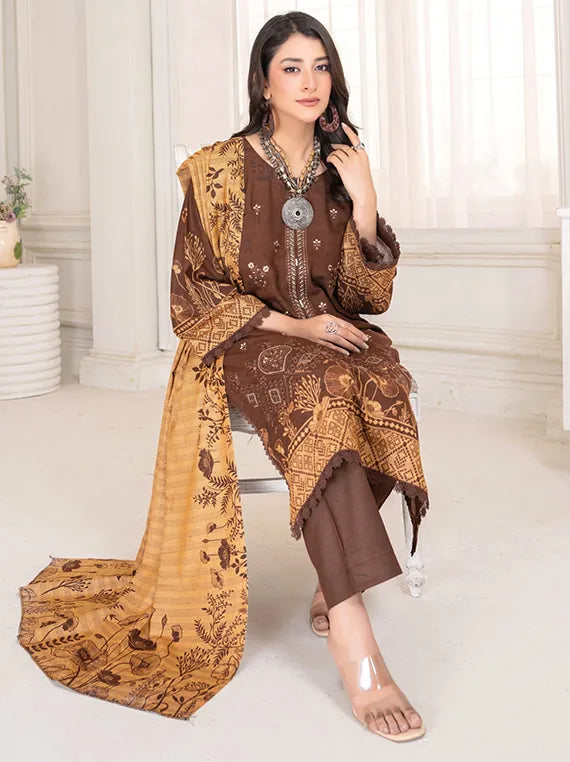 Noor E Jahan Dhanak Collection 2024 By Rang Riaz (D-05)