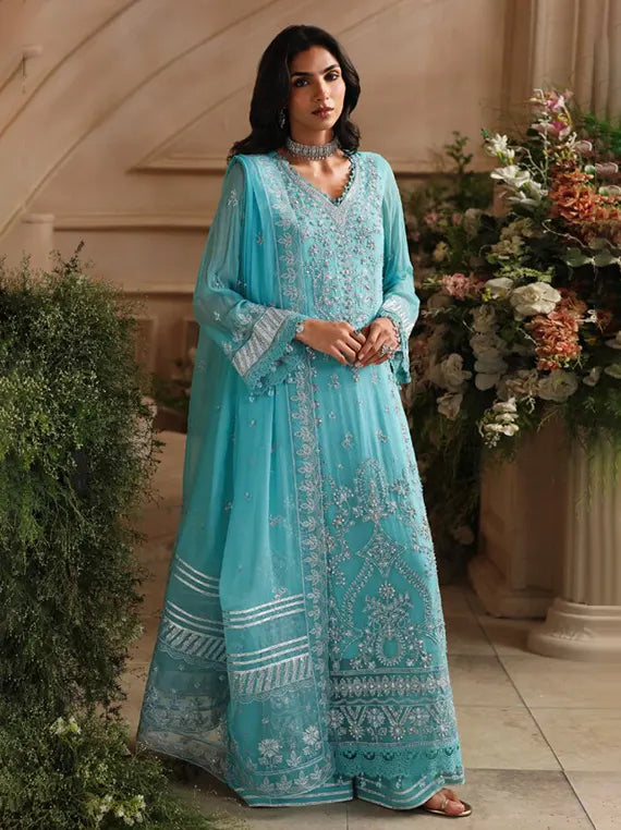 Noore by Altan Luxury Embellished Chiffon Unstitched Collection'26 (D-02)