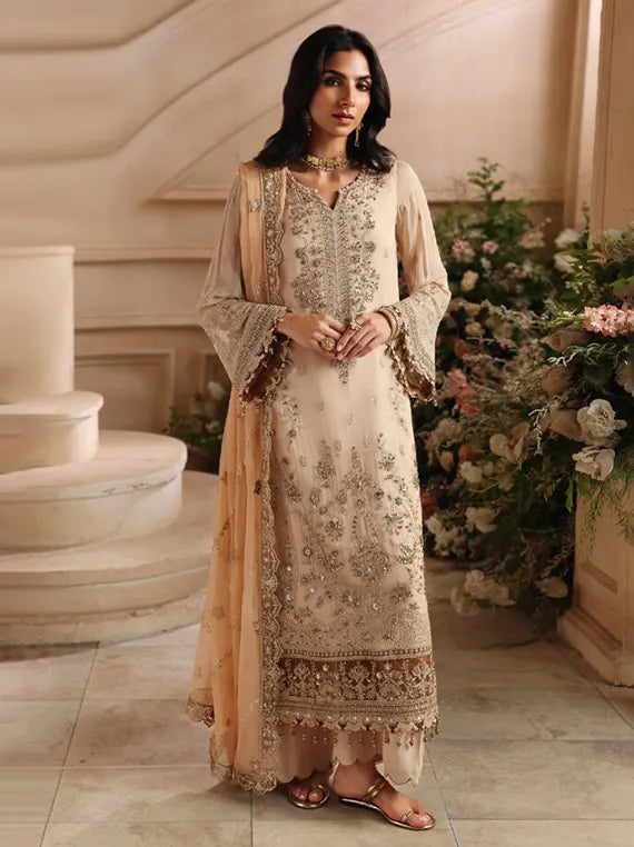 Noore by Altan Luxury Embellished Chiffon Unstitched Collection'26 (D-03)