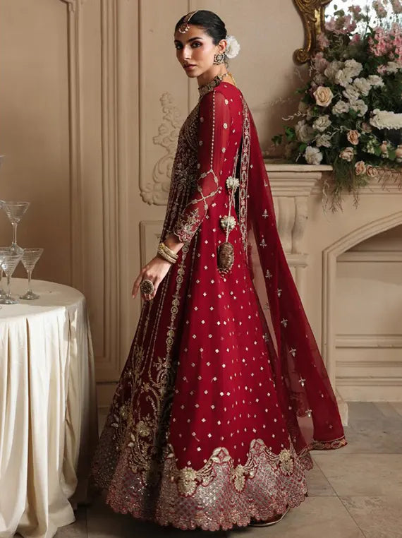 Noore by Altan Luxury Embellished Chiffon Unstitched Collection'26 (D-08)