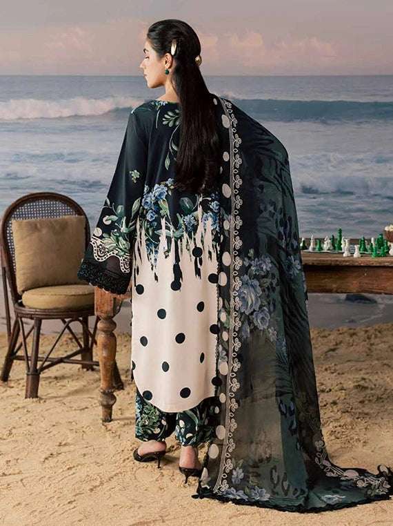 Nureh Daily Delight Embroidered Viscose Unstitched Collection'26 (DD-39)