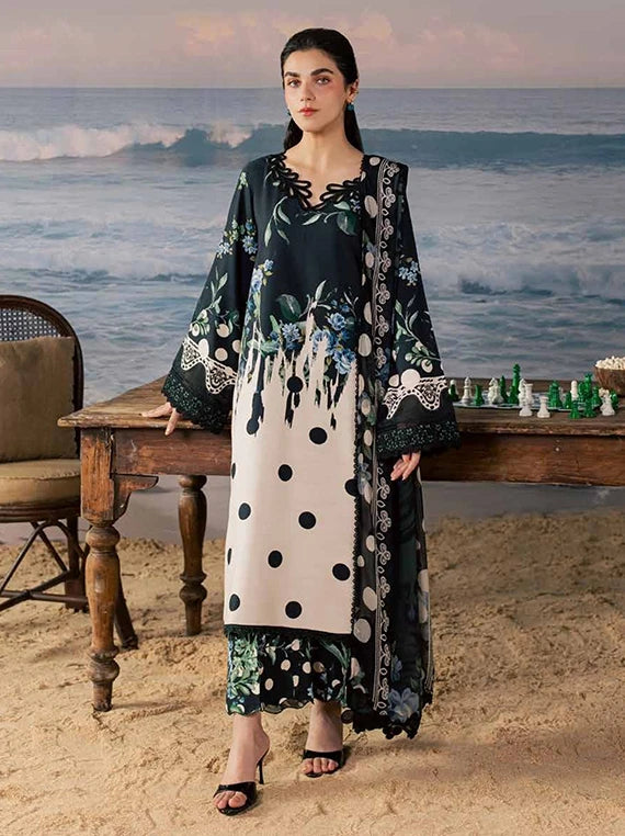 Nureh Daily Delight Embroidered Viscose Unstitched Collection'26 (DD-39)