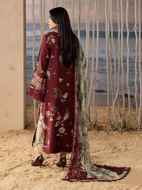 Nureh Daily Delight Embroidered Viscose Unstitched Collection'26 (DD-40)