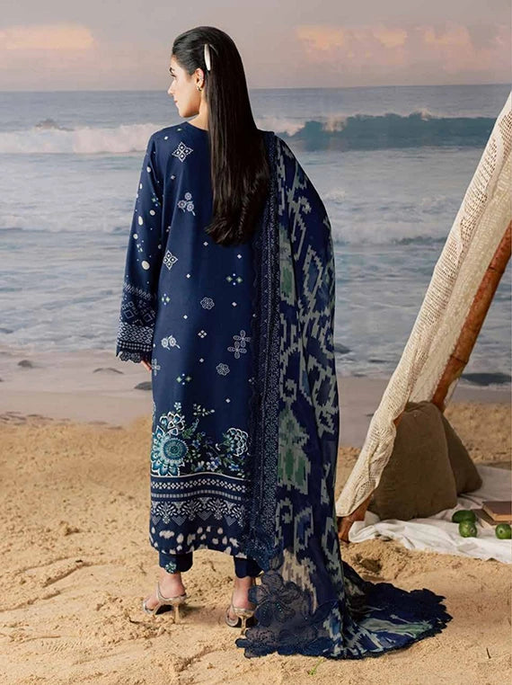 Nureh Daily Delight Embroidered Viscose Unstitched Collection'26 (DD-42)