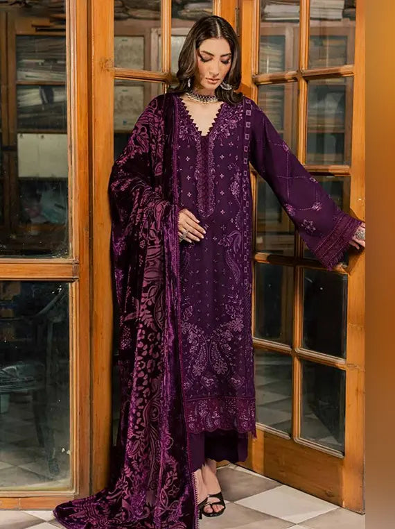 Nureh Exclusive Luxury Unstitched Collection'26 (NE-284)