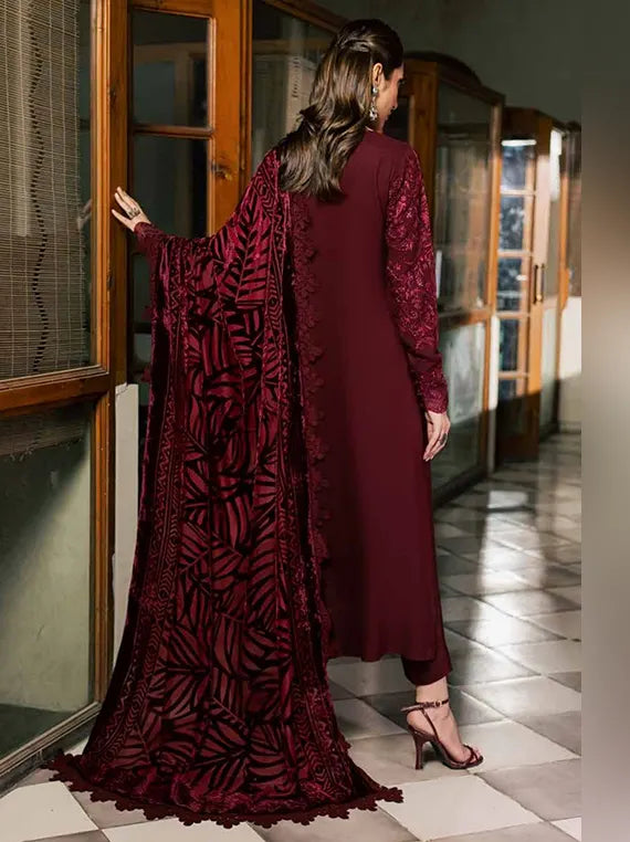 Nureh Exclusive Luxury Unstitched Collection'26 (NE-286)