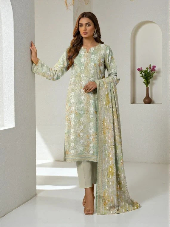 Nureh By Riaz Arts Embroidered Fancy Print Lawn Collection 2026 VOL-206 (D-11)