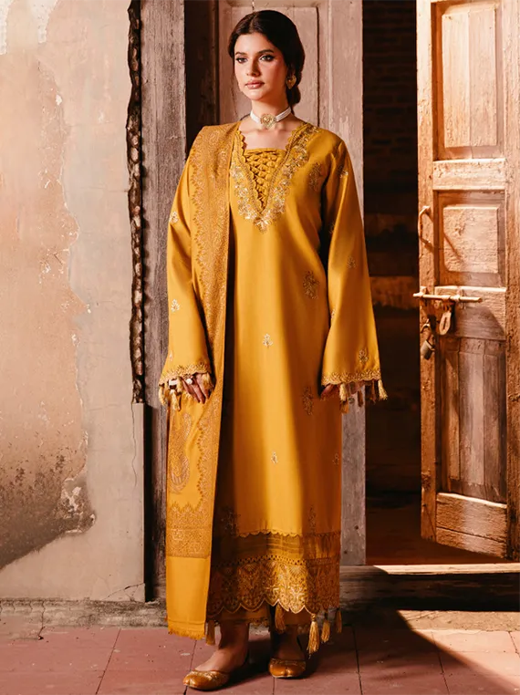 Onora by Hum Dum Embroidered Khaddar Collection 2025 Chapter-02 (D04)