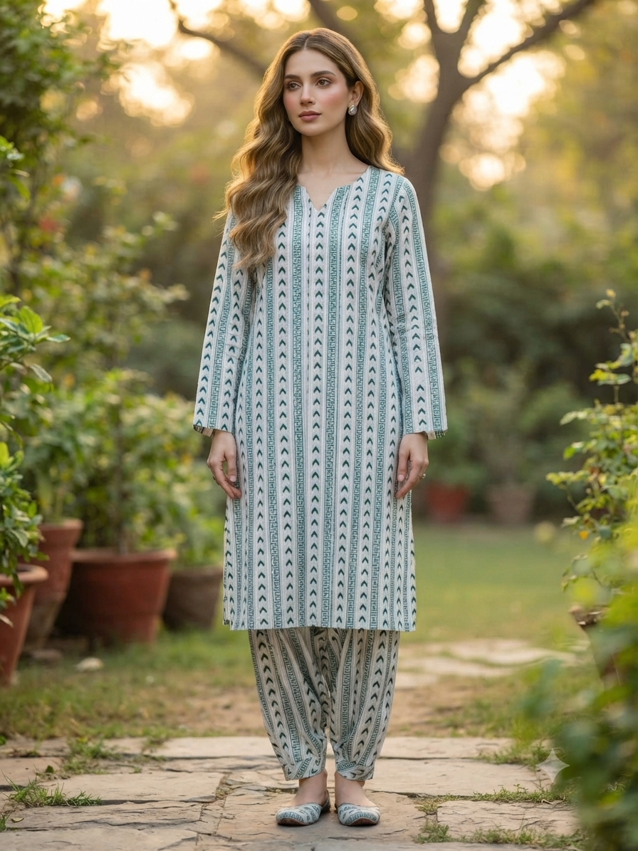 Open Cutting Printed Lawn Edit26 Vol-FA57 (D-05)