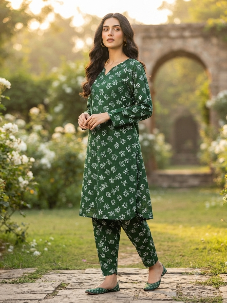 Open Cutting Printed Lawn Edit26 Vol-FA57 (D-08)
