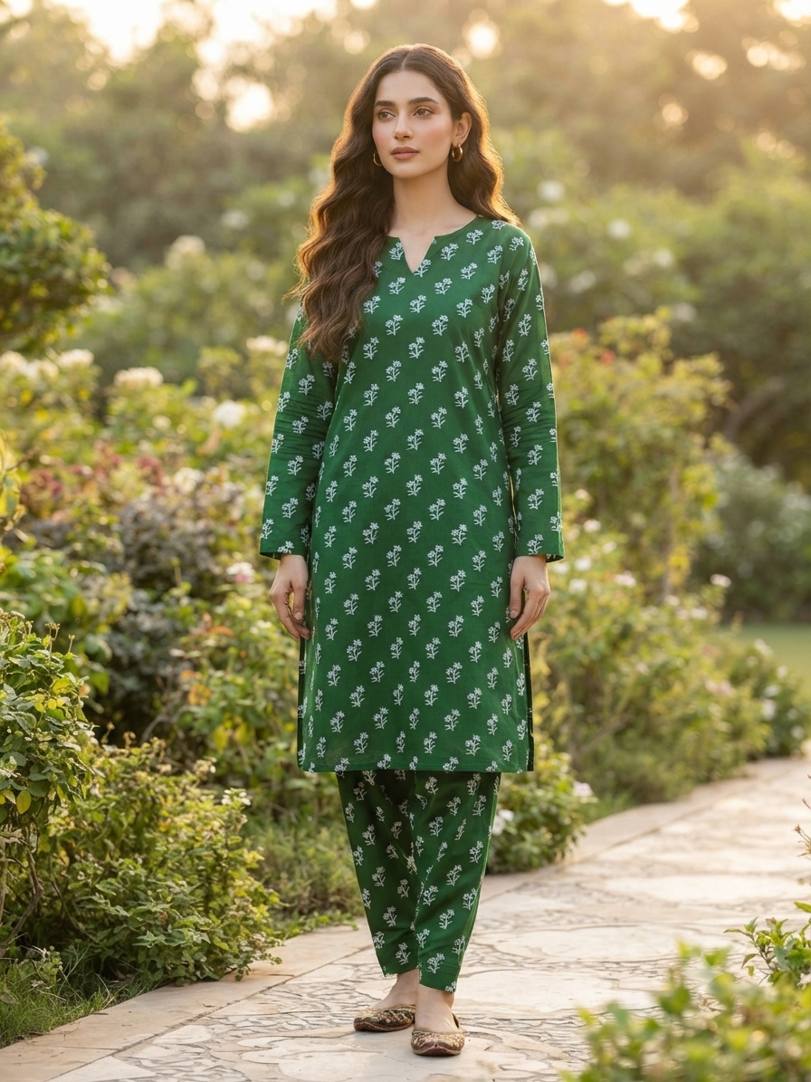 Open Cutting Printed Lawn Edit26 Vol-FA57 (D-09)