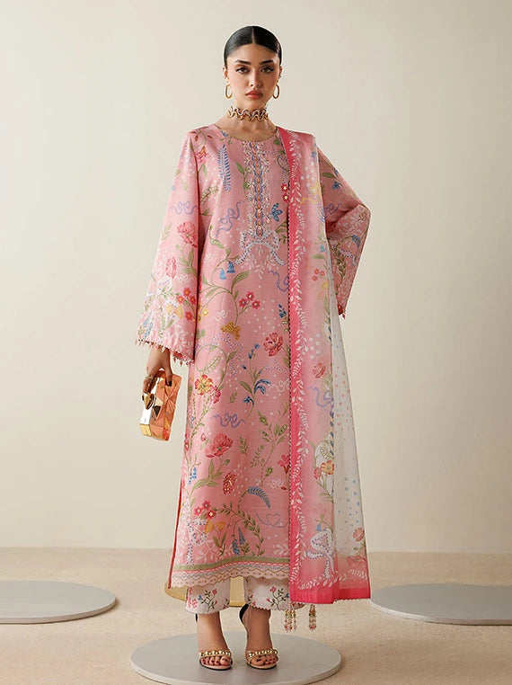 Orlina by Jazmin Printed Raw Silk Unstitched Collection'26 (OR26-D04)