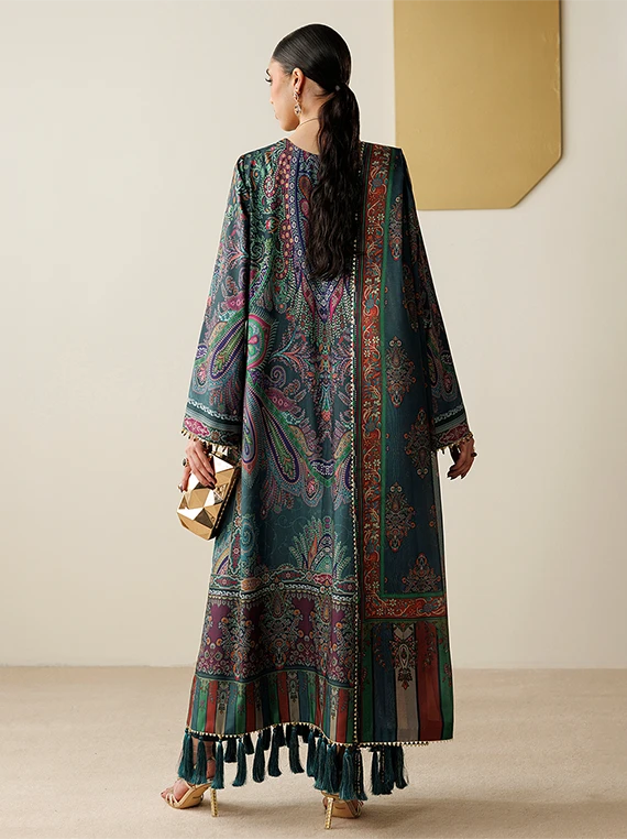 Orlina by Jazmin Printed Raw Silk Unstitched Collection'26 (OR26-D07)