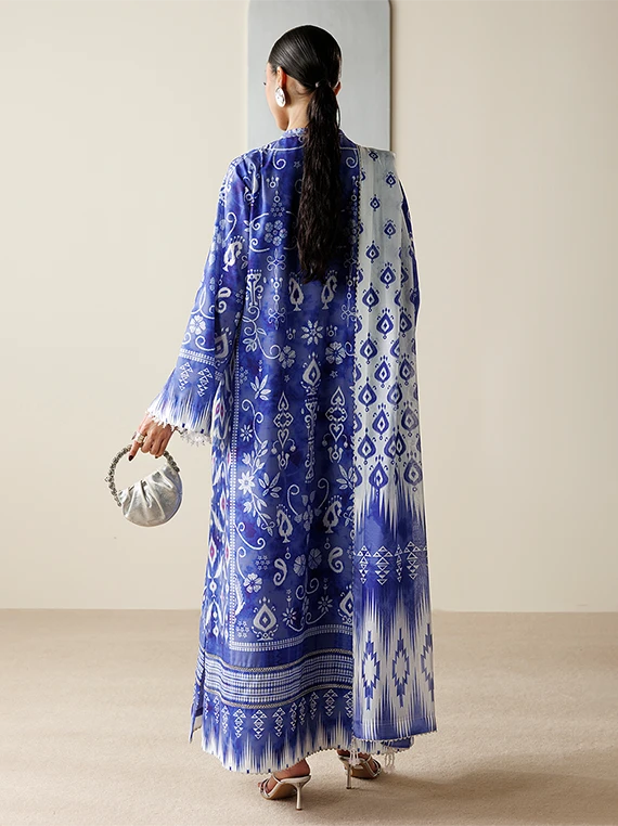 Orlina by Jazmin Printed Raw Silk Unstitched Collection'26 (OR26-D09)