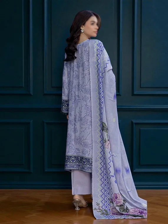 PETALS by Fantak Embroidered Karandi Collection 2025 (D-05)