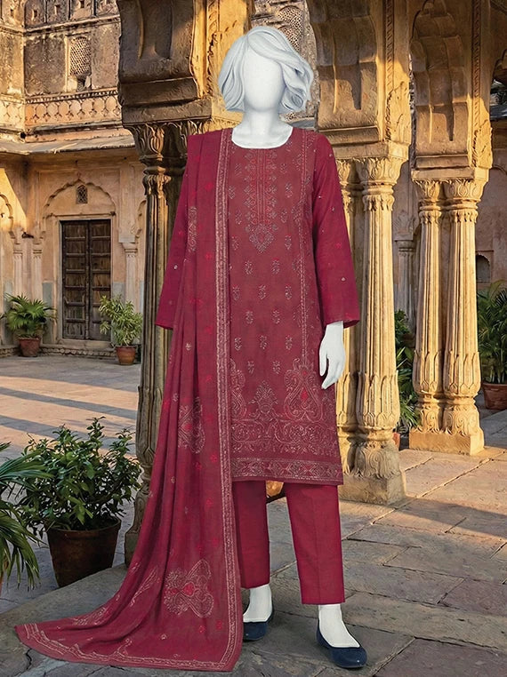 POSHAK by ABC Embroidered Lawn Collection 2026 (D-01)