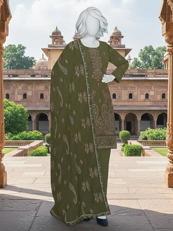 POSHAK by ABC Embroidered Lawn Collection 2026 (D-09)