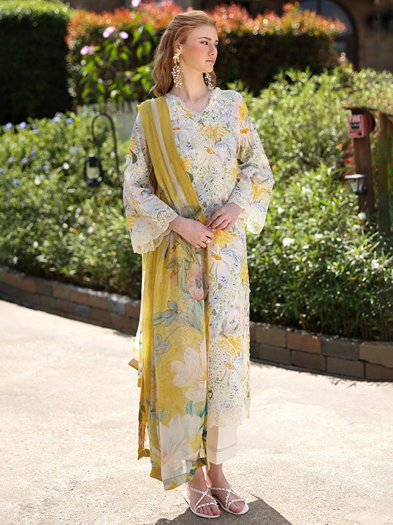 PRINTKAARI by Rang Rasiya Lawn Collection 2026 (02-Ivoria)