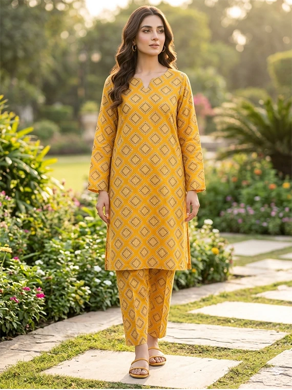 Pace Printed Lawn Edit 2026 Vol-FA44 (D-07)