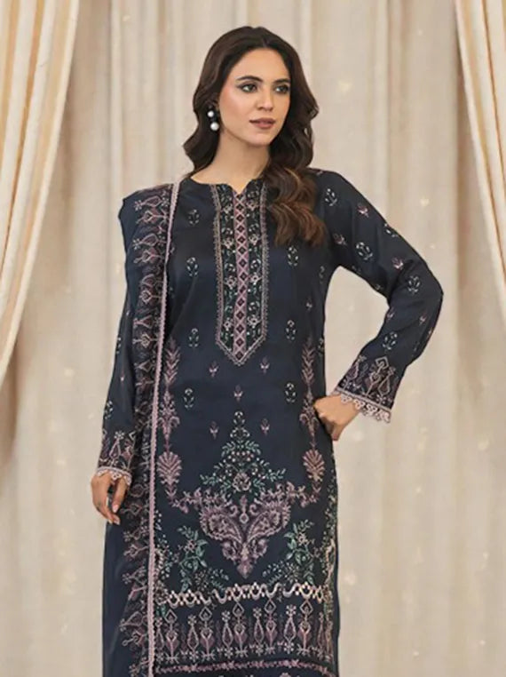 Pankh Embroidered Organza Collection 2025 by Azam Arts (D-2021)