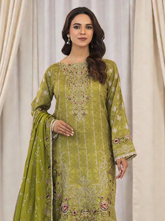 Pankh Embroidered Organza Collection 2025 by Azam Arts (D-2022)