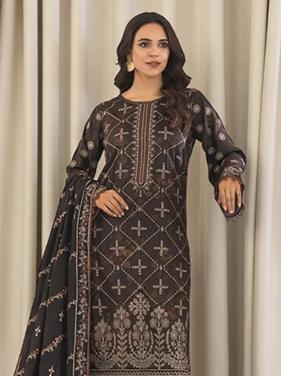 Pankh Embroidered Organza Collection 2025 by Azam Arts (D-2024)