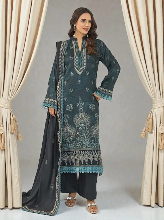 Pankh Embroidered Organza Collection 2025 by Azam Arts (D-2026)