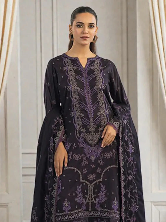 Pankh Embroidered Organza Collection 2025 by Azam Arts (D-2030)