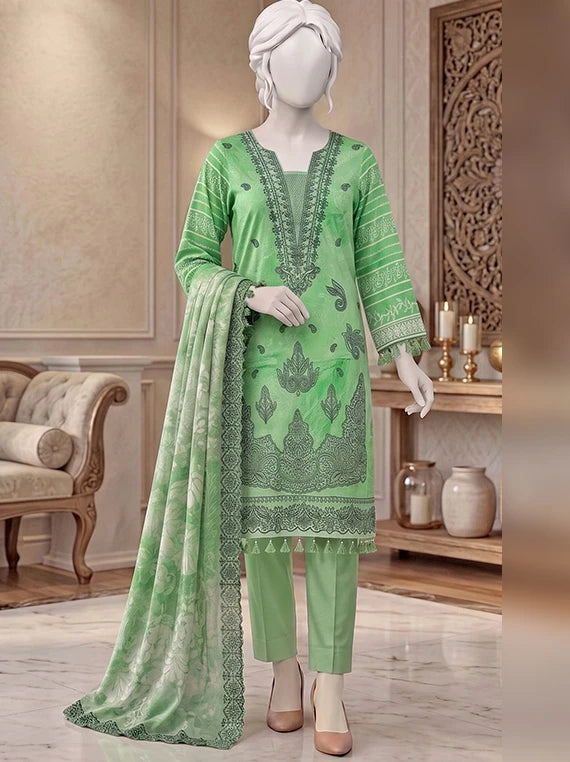 Pasand by ABC Winter Embroidered Unstitched Collection'26 (D-10)