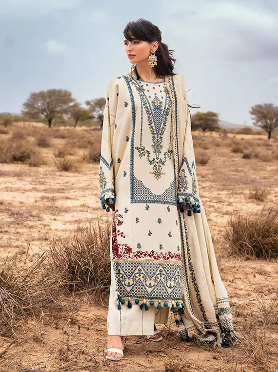 Pat Jhaar by Gul Ahmed Embroidered Pashmina Collection 2025 (AP-52006)