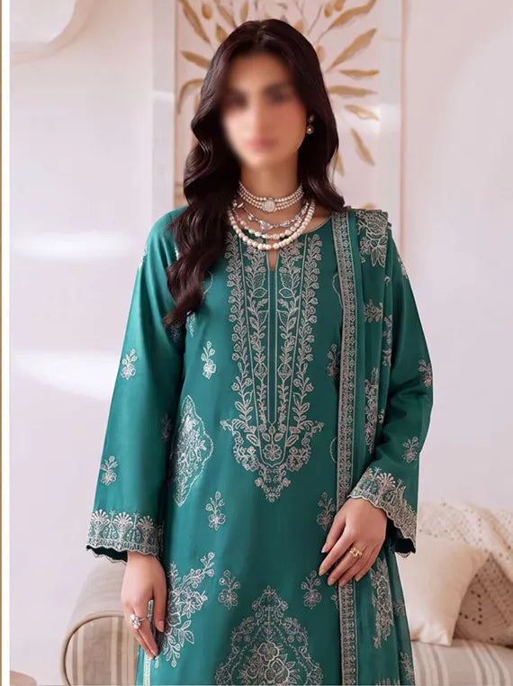 Plum Embroidered Viscous  By Fantak Collection 2026 Vol-521 (D-05)
