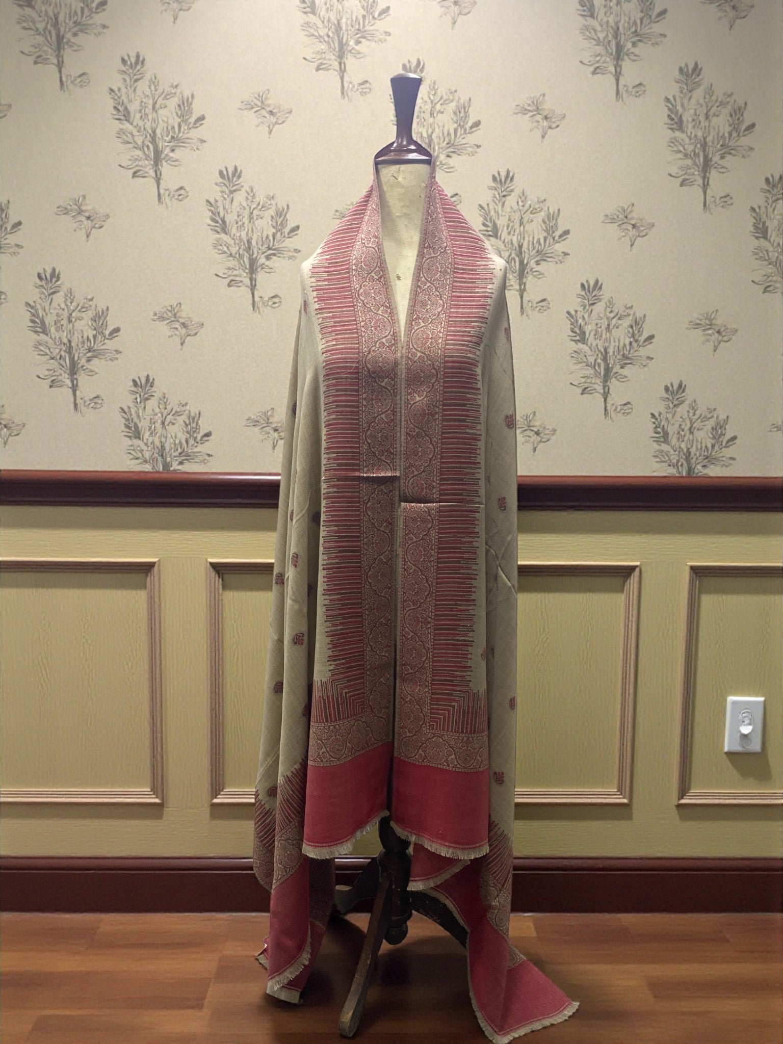 Plush & Gentle Printed Wool Shawl Edit 2025 Vol-25DS30 (25DS30-02)