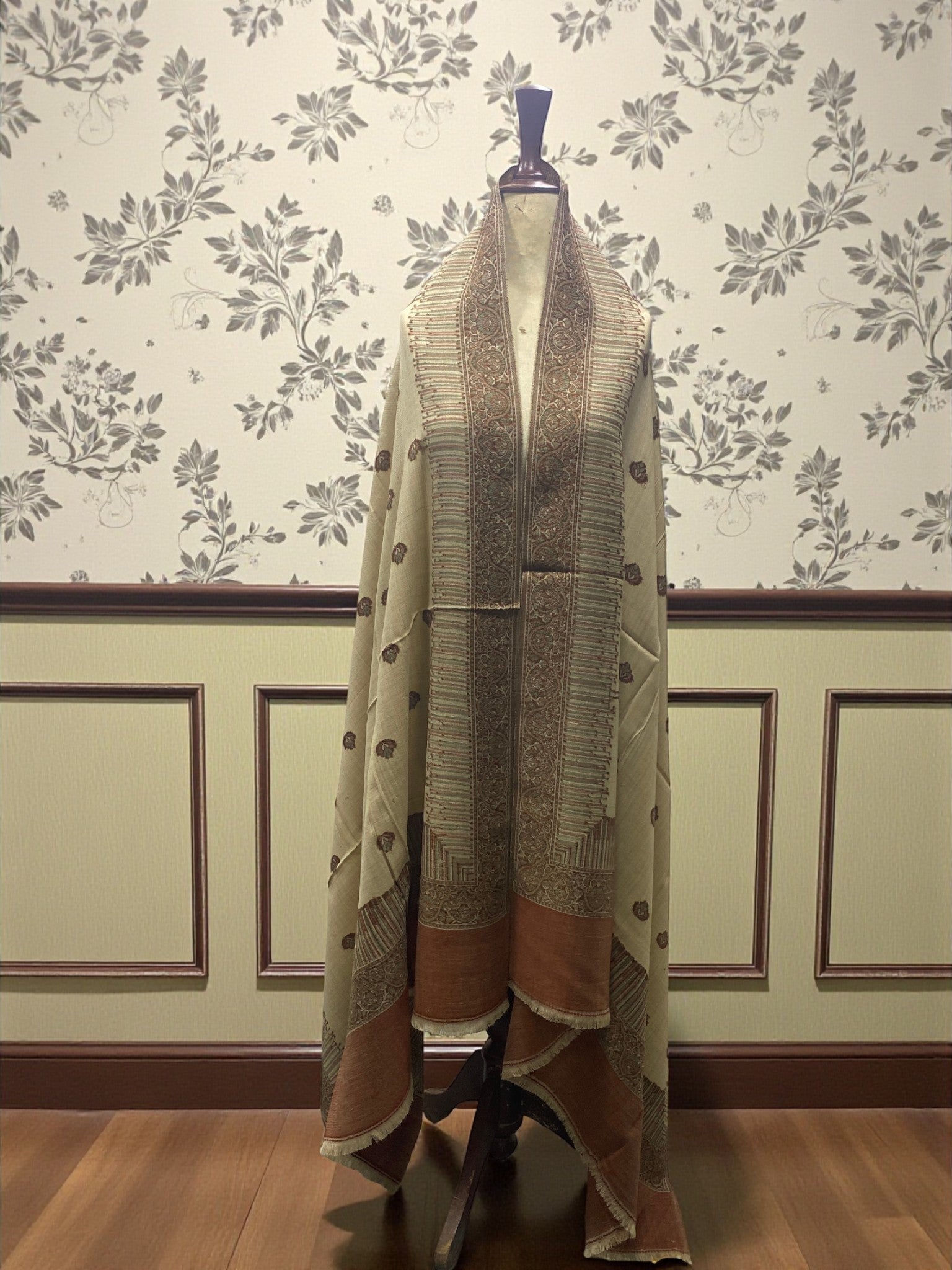 Plush & Gentle Printed Wool Shawl Edit 2025 Vol-25DS30 (25DS30-05)