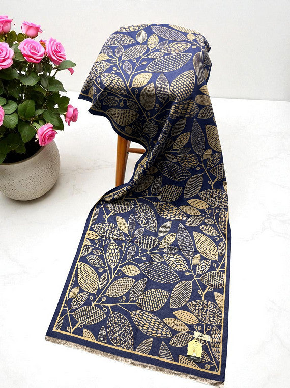 Plush Warm Check Wool Staller Edit25 (25ST23-01)