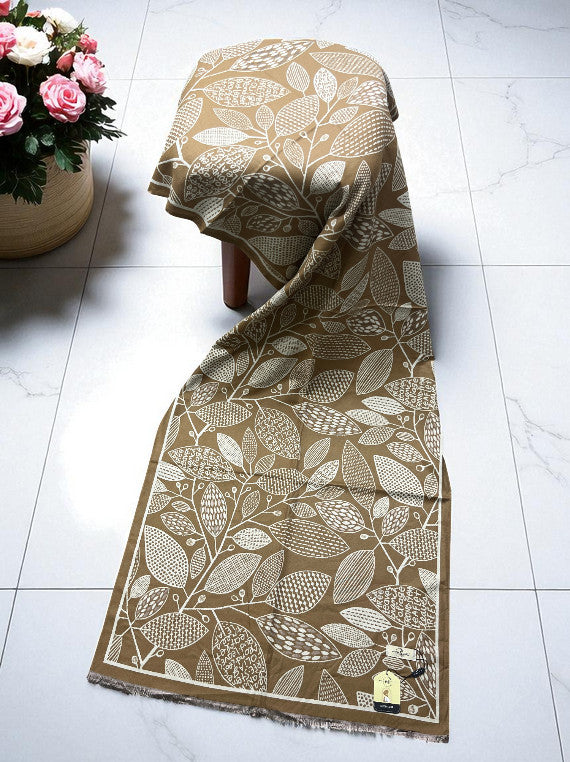 Plush Warm Check Wool Staller Edit25 (25ST23-03)