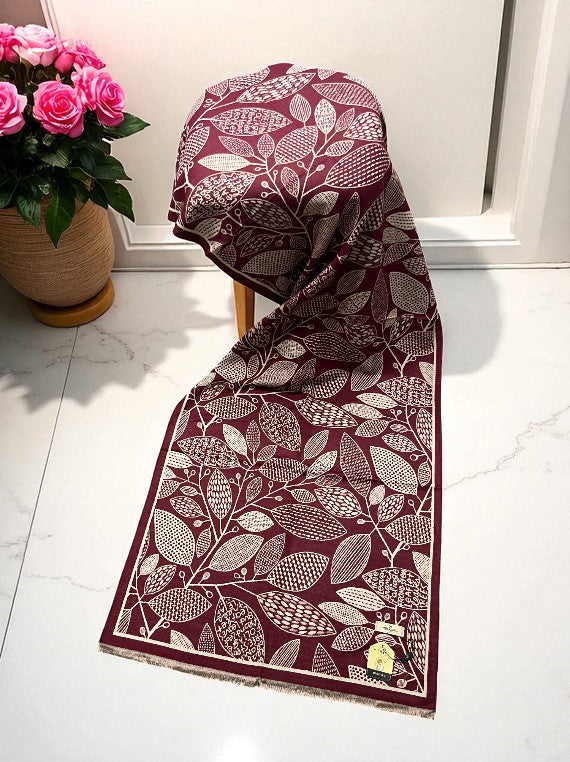 Plush Warm Check Wool Staller Edit25 (25ST23-06)