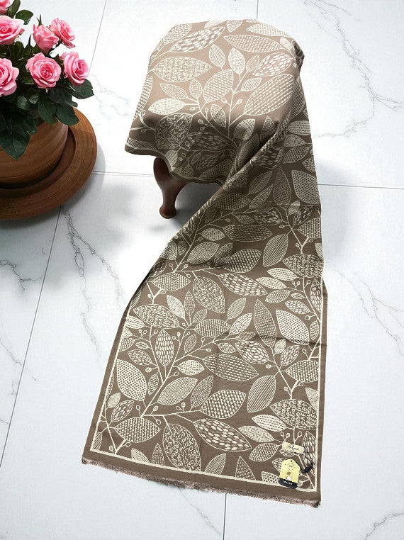 Plush Warm Check Wool Staller Edit25 (25ST23-07)