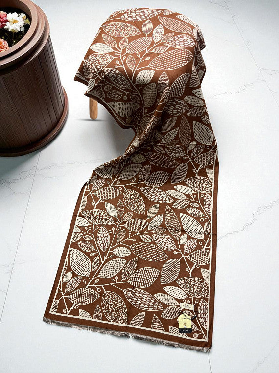 Plush Warm Check Wool Staller Edit25 (25ST23-09)